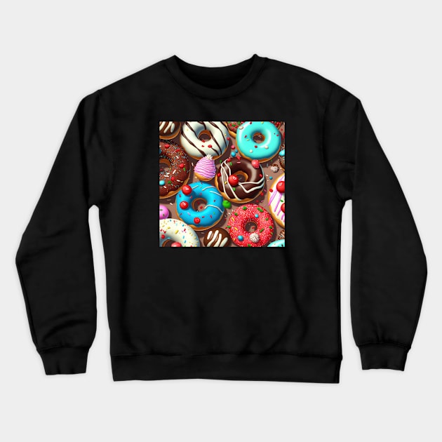 Jummy christmas donuts Crewneck Sweatshirt by Art8085